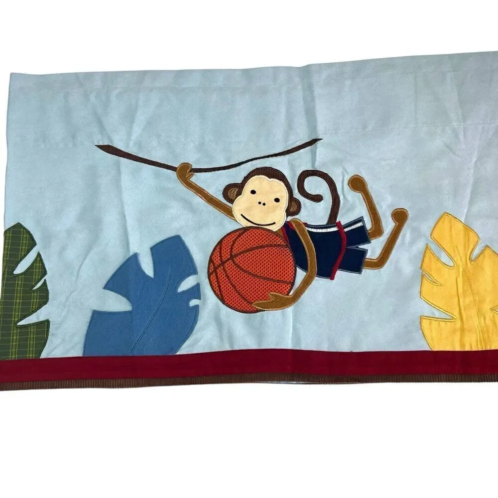 Lambs & Ivy Nursery Window Valance Safari